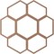 Ekena Millwork Florin Wood Fretwork Pierced Ceiling Medallion, Wood (Paint Grade), 22"OD x 7 3/4"ID x 3/8"T CMWP22X22X0375FOMF - alternate 4